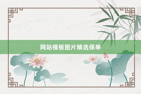 网站模板图片精选保举